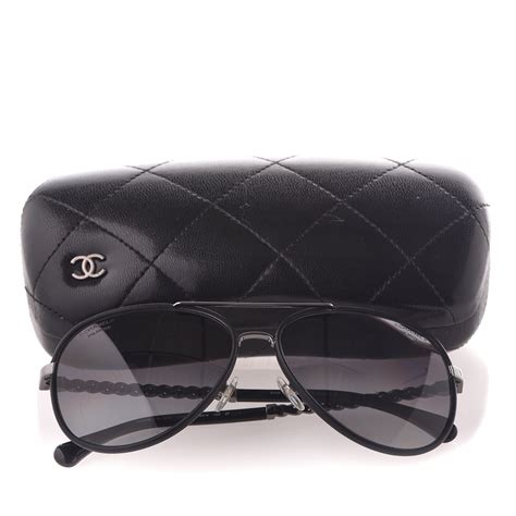 chanel pilot winter sunglasses